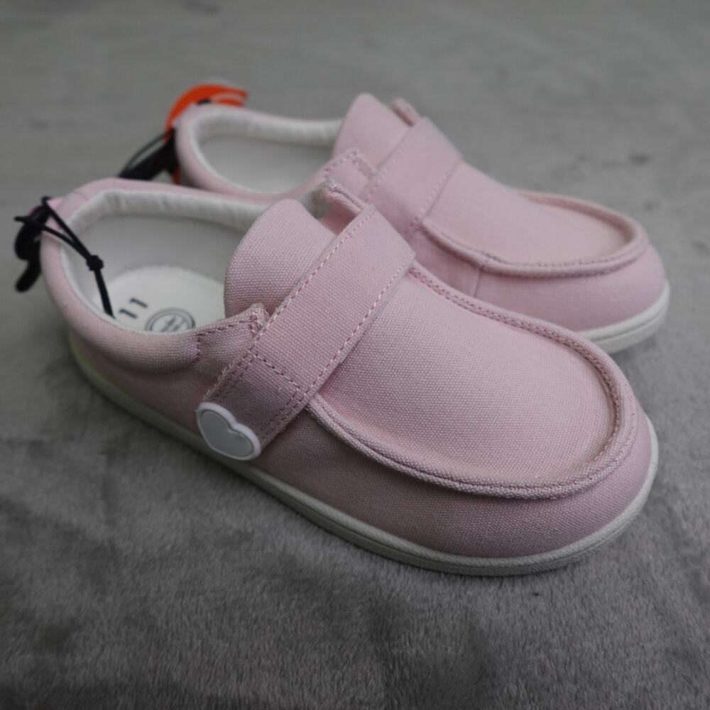 Wonder Nation Toddler Girl Moc Toe Shoes Pink Size 11 - Picture 3 of 10